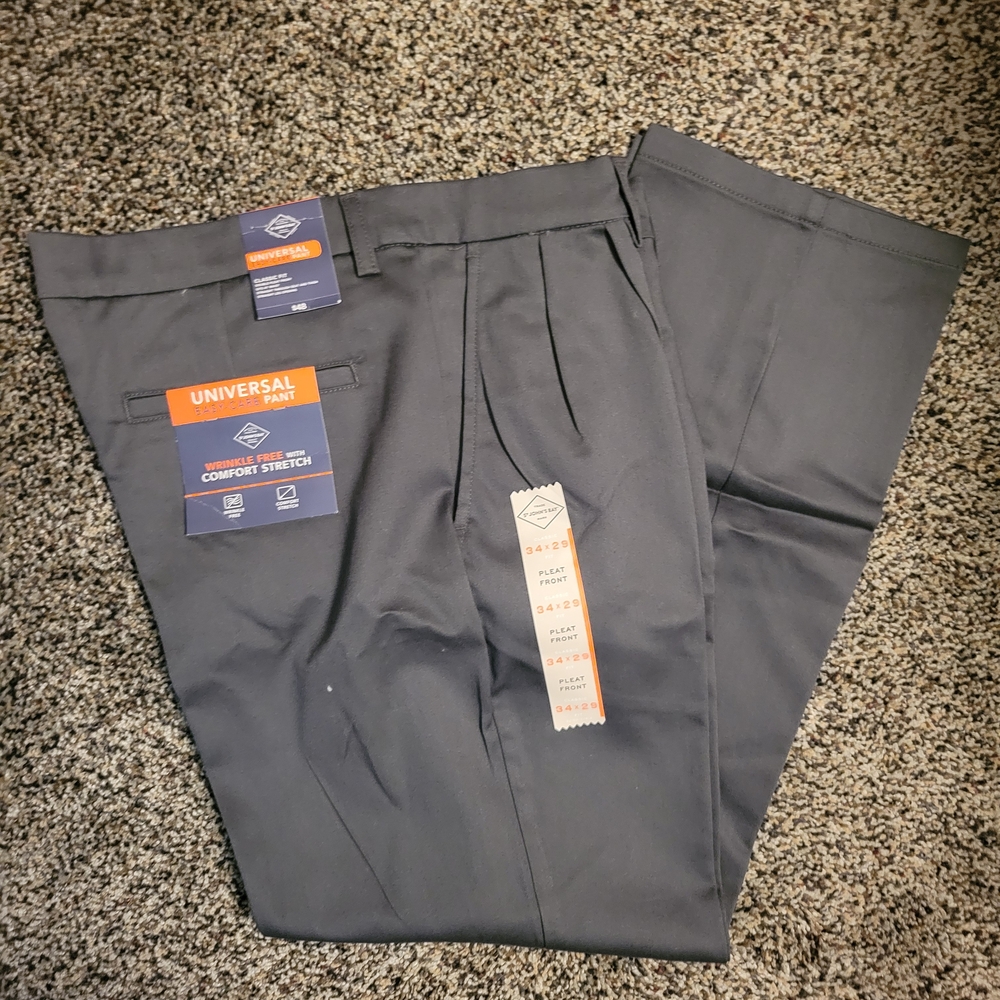 St. John's Bay Men's Dress Pants - Dark Gray